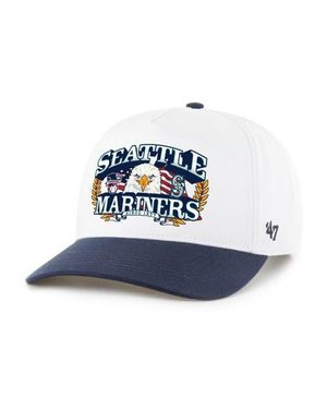'47 Seattle Mariners Americana Eagle Hitch Adjustable Hat - Blue