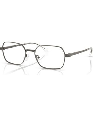 Michael Kors 56Mm Square Optical Glasses - Metallic