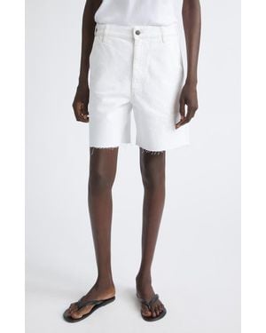 Kallmeyer Ellis Cutoff Denim Skate Shorts - White