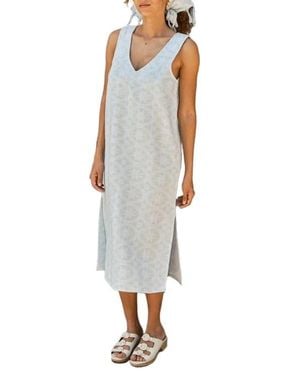 Ace & Jig Beth Reversible V-Neck Shift Dress - Multicolor