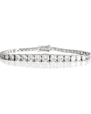 Leni James The Jaimie Graduated Tennis Bracelet - Metallic