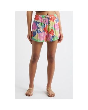 Rip Curl Tropical Party Pack Beach Shorts - Red