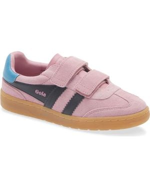 Gola Kids' Viper Strap Sneaker - Pink