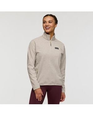 COTOPAXI Envo Fleece Quarter-Zip Pullover - Natural