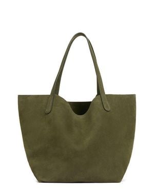 Mansur Gavriel Everyday Soft Nubuck Leather Tote - Green