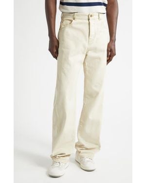 Balmain Relaxed Fit Jeans - Natural