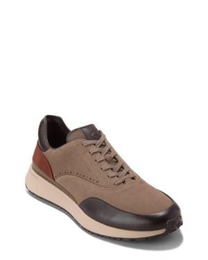 Cole Haan Lewis Grandpro Luxe Colorblock Sneaker - Brown
