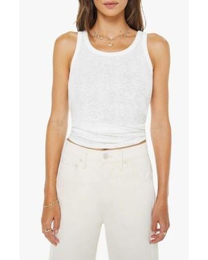 Mother The Runner Up Tank - White
