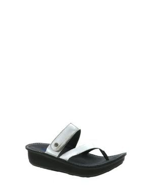 Wolky Tahiti Platform Sandal - White
