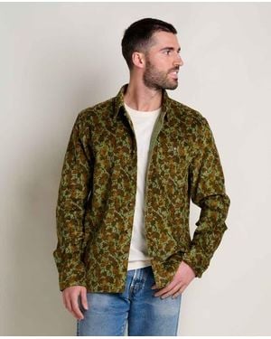Toad & Co. Cascadia Long Sleeve Shirt - Green