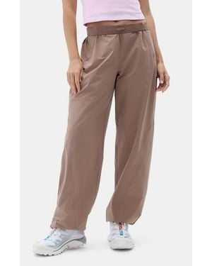 Halfdays Gwen Wide Leg Cargo Pants - Brown