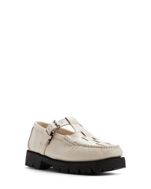G.H. Bass & Co. Fisherman Mary Jane Shoe - White