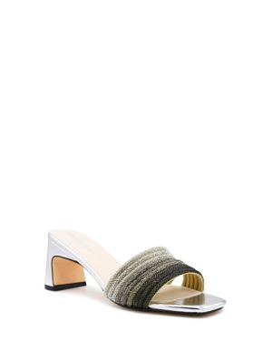 Touch Ups Isla Slide Sandal - Metallic