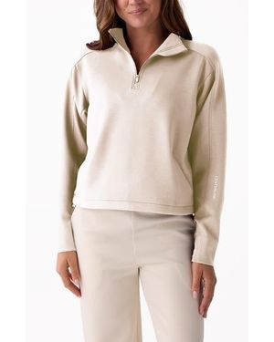 Centerline Athletics Après Quarter Zip - Natural