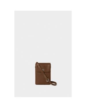 Osprey The Madison Leather Phone Bag - White