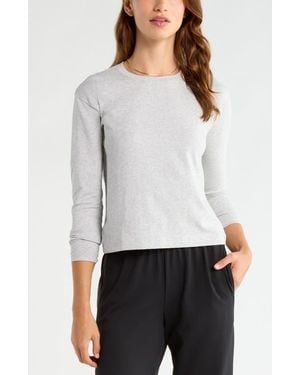 Zella New Take Long Sleeve T-Shirt - White