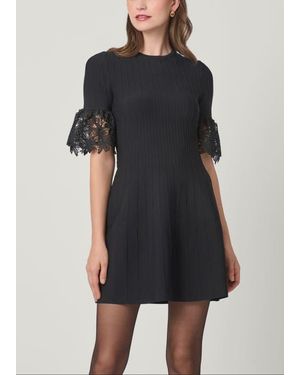 Shoshanna Aria Courcheval Knit Dress - Black
