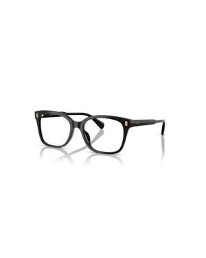 Ralph 53Mm Rectangle Optical Glasses - Black