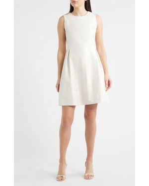 Anne Klein Fit & Flare Midi Dress in Blue | Lyst Anne Klein Fit & Flare Midi Dress in Blue | Lyst
