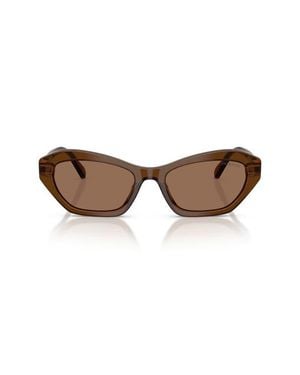 Swarovski 54Mm Cat Eye Sunglasses - Brown