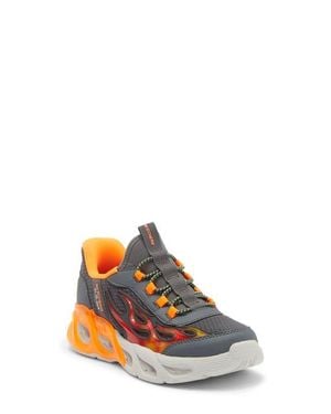 Skechers Kids' Thermo-Flash 2.0 Heat-Brisk Light-Up Sneaker - White