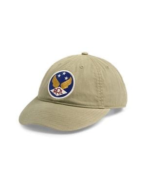 Ralph Lauren Winged Logo Snapback Cotton Twill Ball Cap - Multicolor