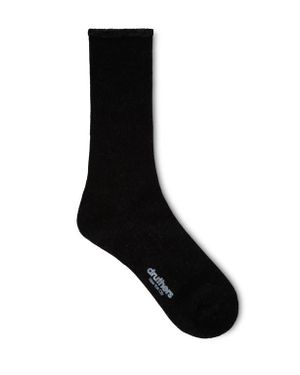 Druthers NYC Relacks Merino Wool Japanese House Sock - Black