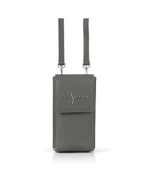 Luis Steven Crossbody Phone Pouch - Gray