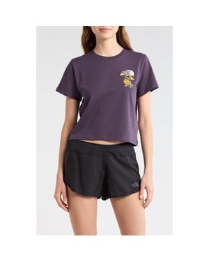 The North Face Flora Graphic T-Shirt - Purple
