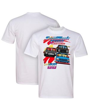 Nascar Craftsmen Truck Series Retro Tri-Blend T-Shirt - White