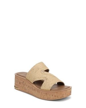 Sarto Tahani 2 Platform Wedge Sandal - Natural