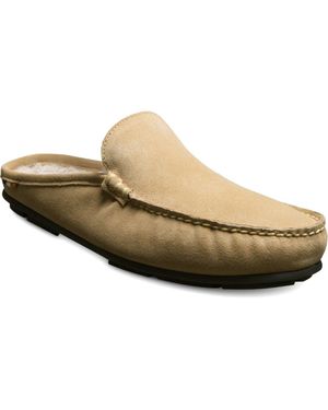 Allen Edmonds Sebastian Genuine Shearling Slipper - Natural