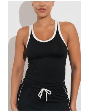 Vitaly Motive Racer Tank - Black