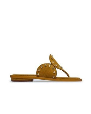 Bernardo1946 Footwear Agartha Thong Sandal - Brown