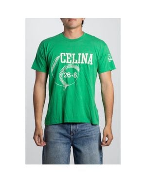 Elwood Vintage Celina Baseball Tee - Green