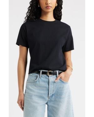 Open Edit Boyfriend T-Shirt - Black