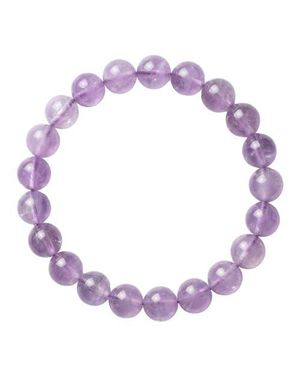 seree Billie Multi-Crystal Beaded Bracelet - Purple