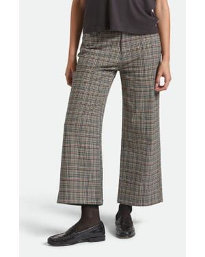 Brixton Margot Ankle Straight Leg Pants - Gray