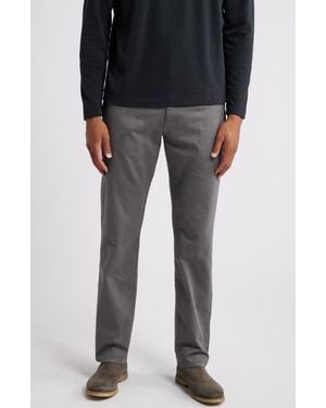 Johnston & Murphy Straight Leg Stretch Pima Cotton Pants - Black