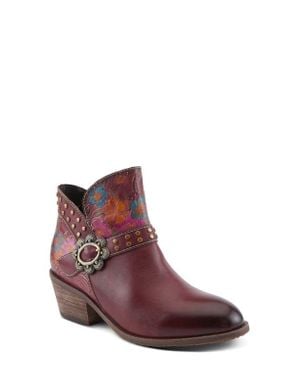 Spring Step Daintylady Bootie - Purple