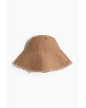 H&M Cotton Bucket Hat - Natural