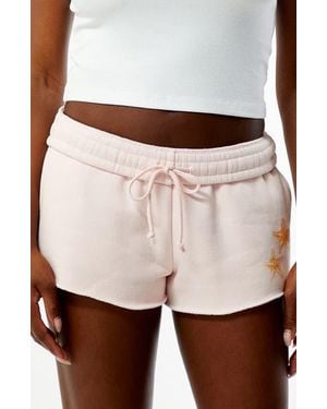 PacSun Honolulu Core Graphic Micro Shorts - White