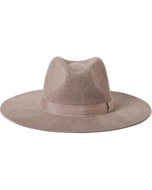 Brixton Lyons Packable Fedora - Brown