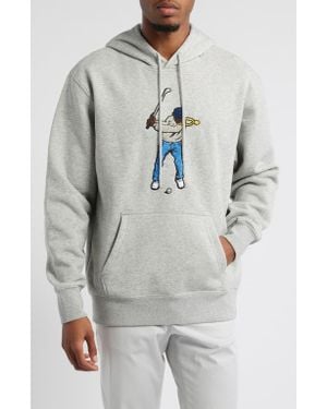 EASTSIDE GOLF Swingman Core Fleece Hoodie - Gray