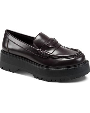 DKNY Belisa Platform Lug Loafer - Black