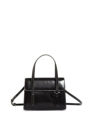 Sandy Liang Mini Mum Crossbody Bag - Black