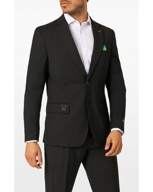 Opposuits X Minecraft Daily Slim Fit Suit Jacket - Black