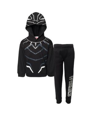 Marvel Avengers Cosplay Fleece Hoodie And Pants Set - Black