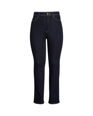 NYDJ Marilyn Cuffed Straight Leg Jeans - Blue