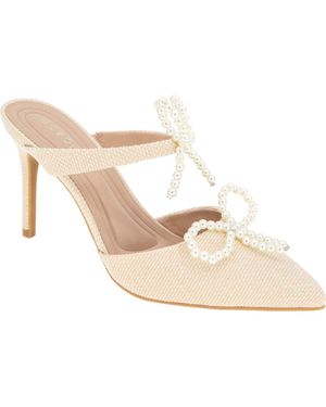 BCBGMAXAZRIA Bardia Pointed Toe Mule - White